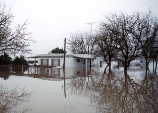 flooded neighborhood california
