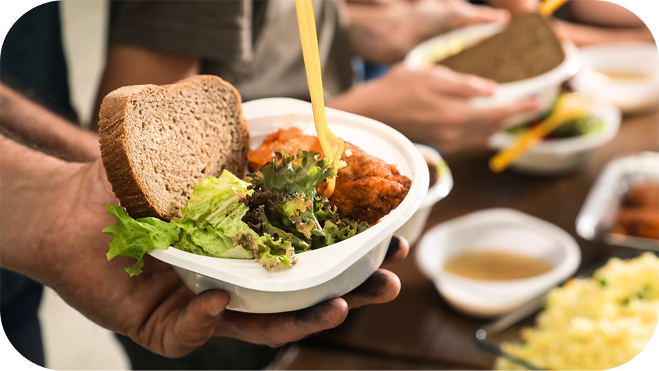 Close-up of serving food
