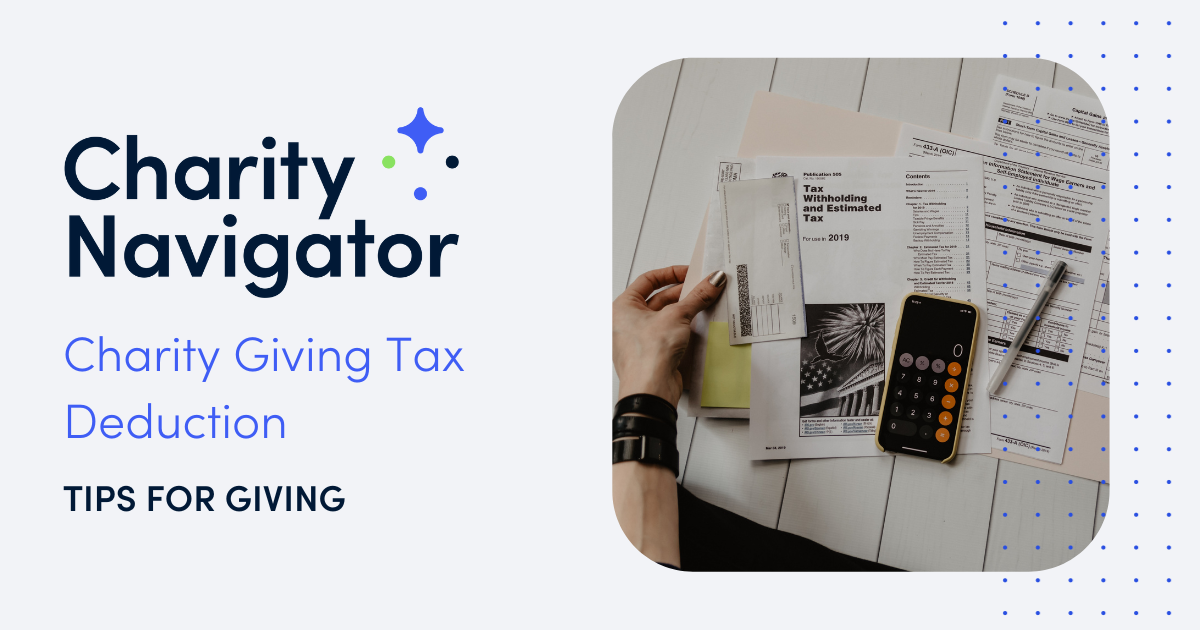 Tax-Smart Ways To Give | Charity Navigator