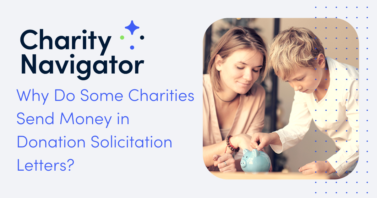 Why Did A Charity Send Me Money? | Charity Navigator