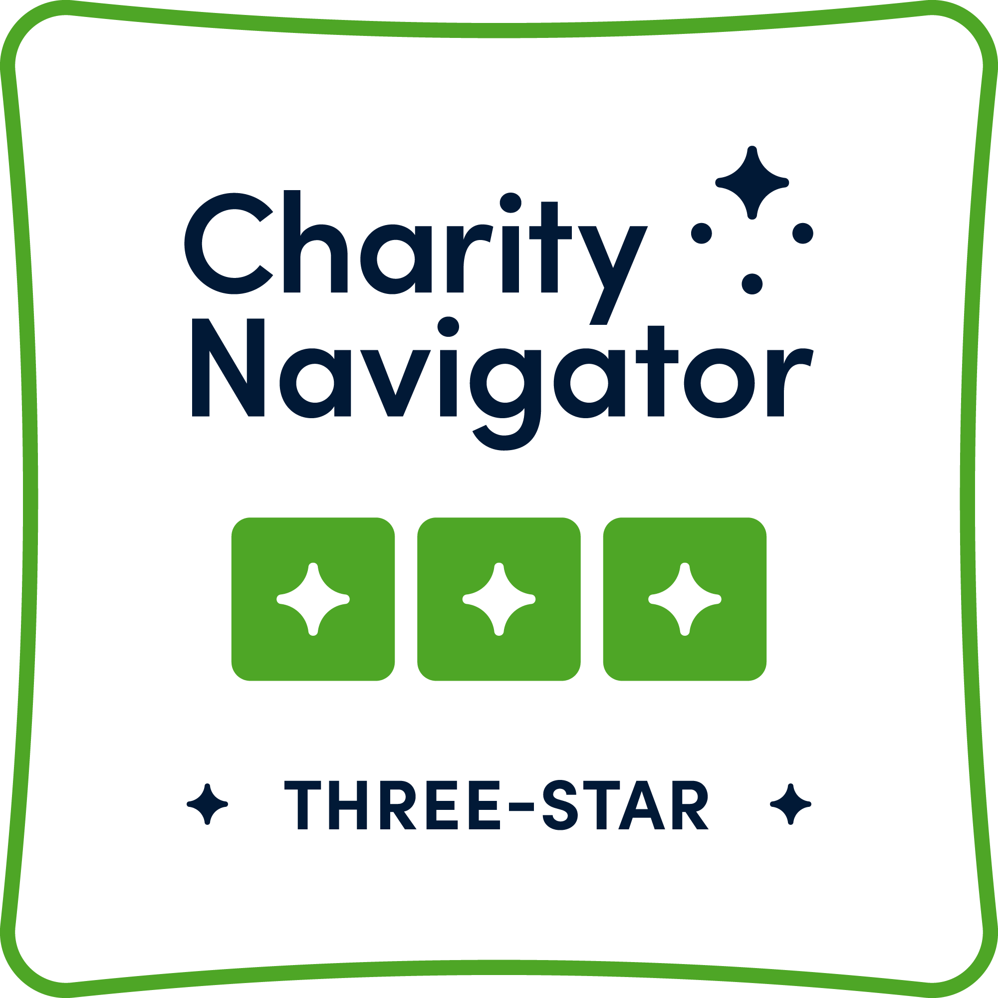 Charity Navigator 3-Star Rating